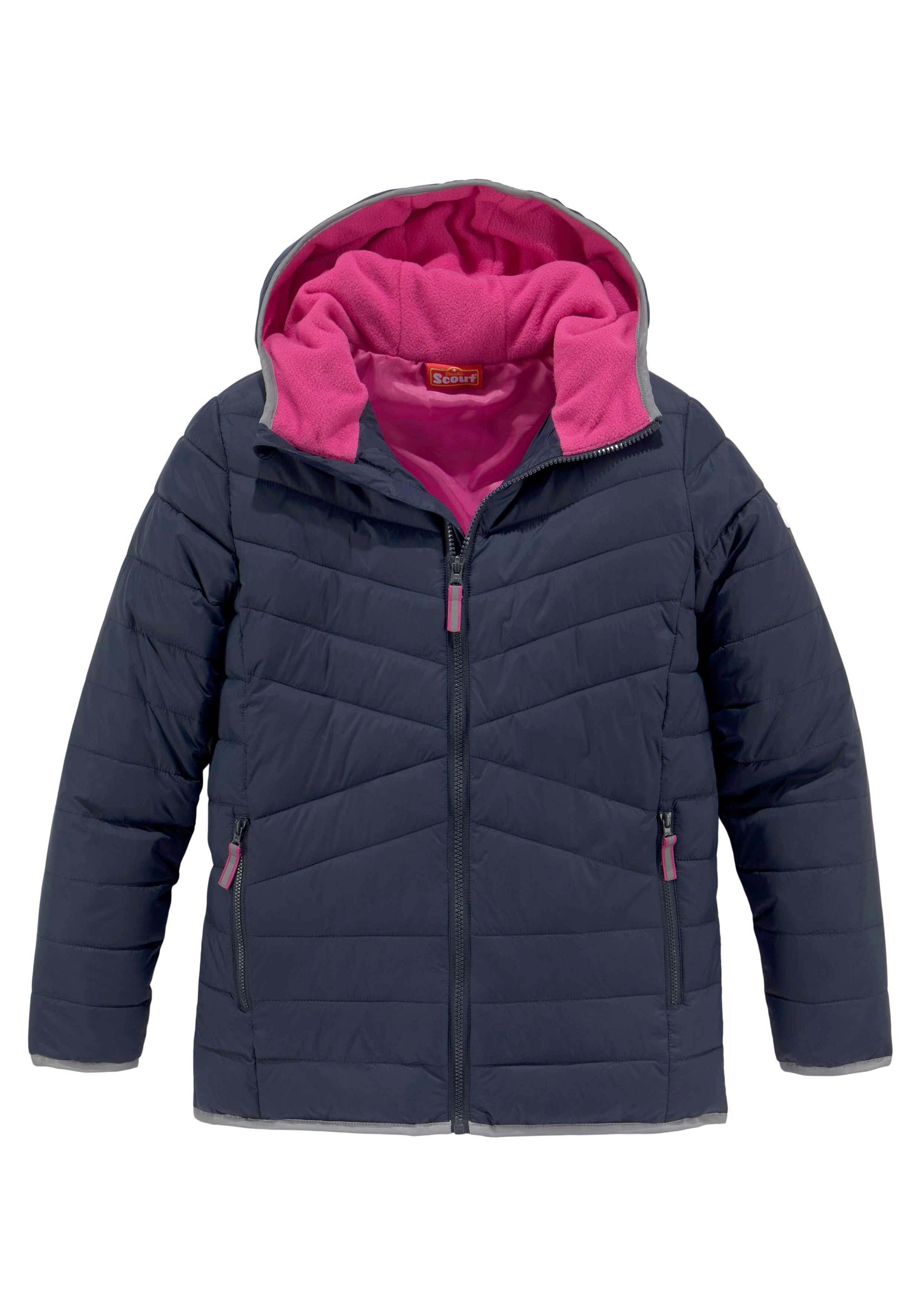 Pipings mit Steppjacke FLUFFY reflektierenden Scout