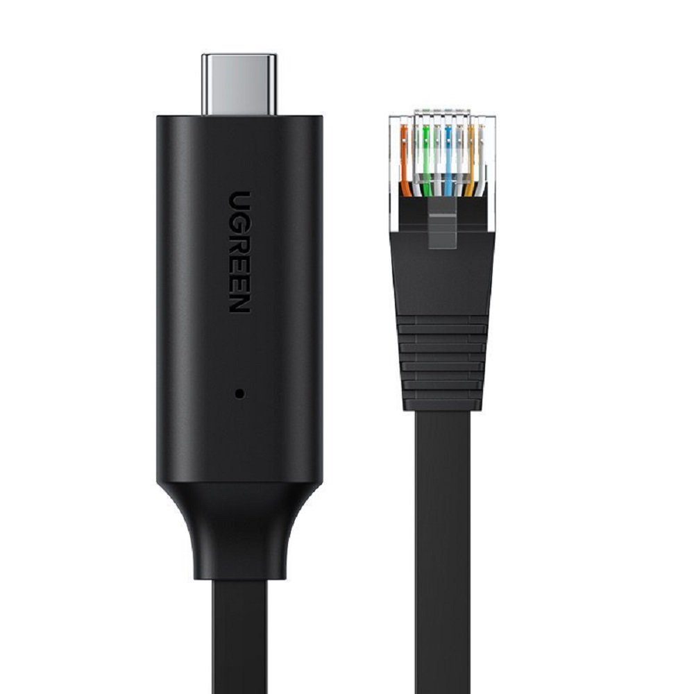 cofi1453 »USB Typ C - RJ45 Konsole Flachkabel 1,5 m Ethnernet Internet  Kabel LAN Netzwerk-Adapter schwarz« LAN-Kabel online kaufen | OTTO