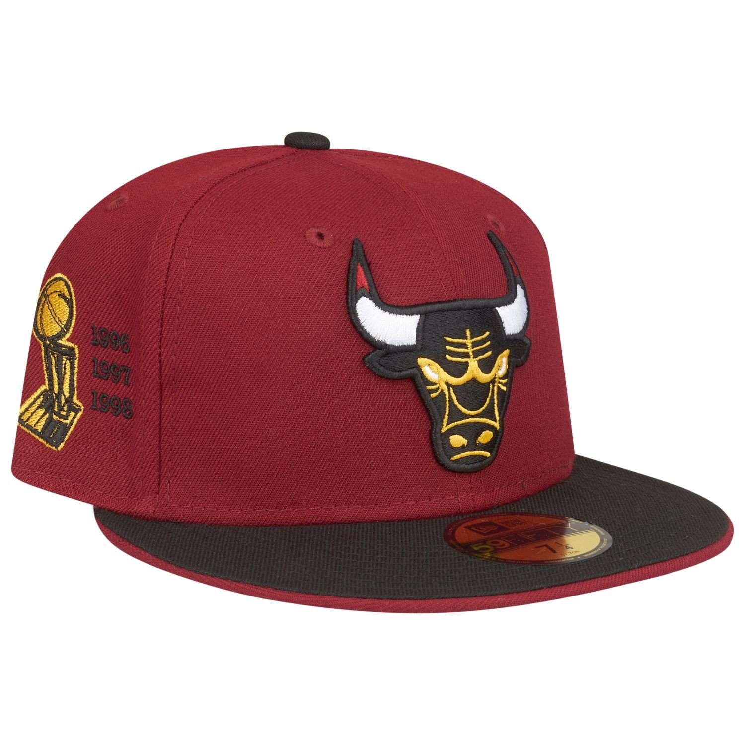 New Era Fitted Cap 59Fifty CHAMPIONS Chicago Bulls