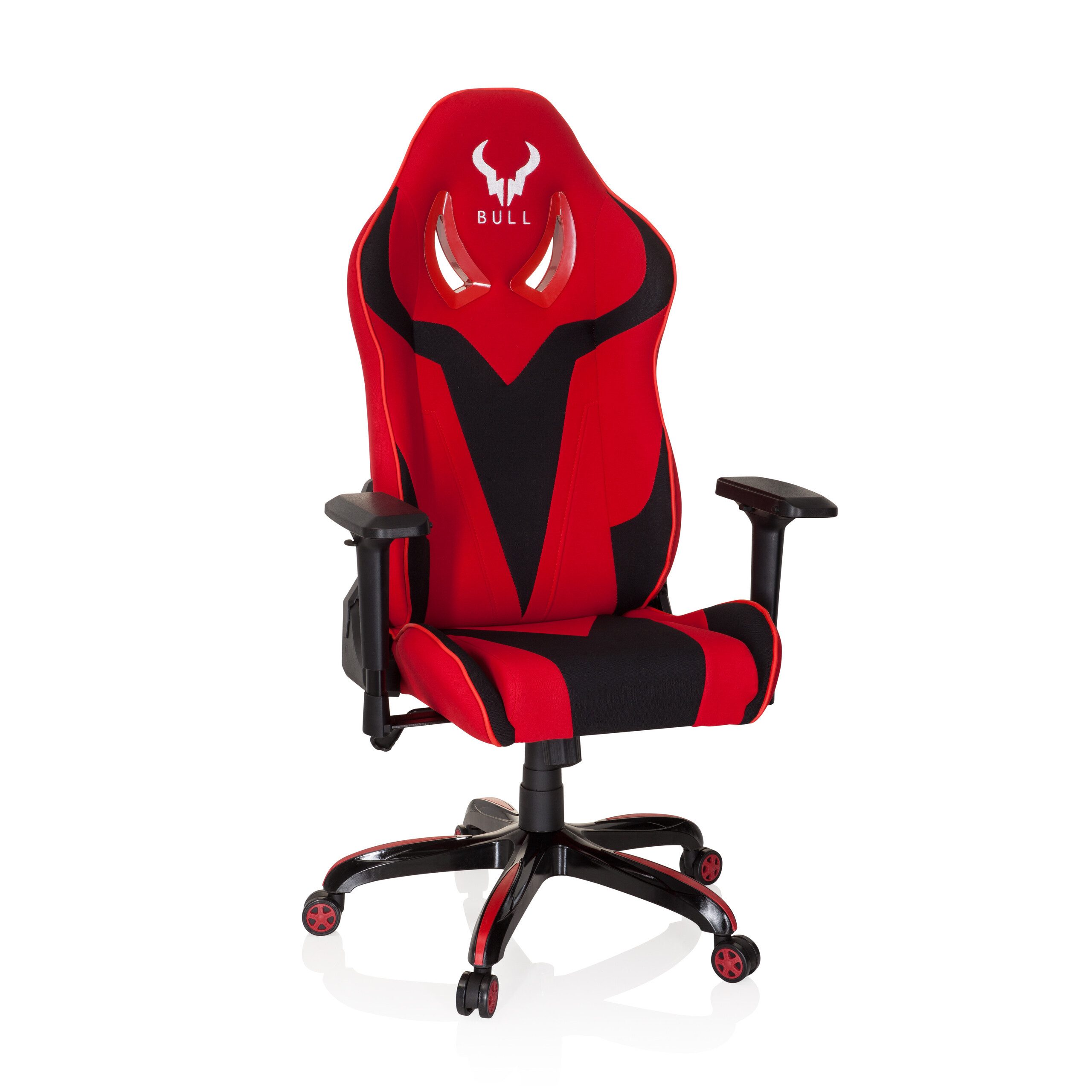 hjh OFFICE Gaming-Stuhl Gamingstuhl PROMOTER II Stoff (1 St), Drehstuhl höhenverstellbar, Gamer Bürostuhl