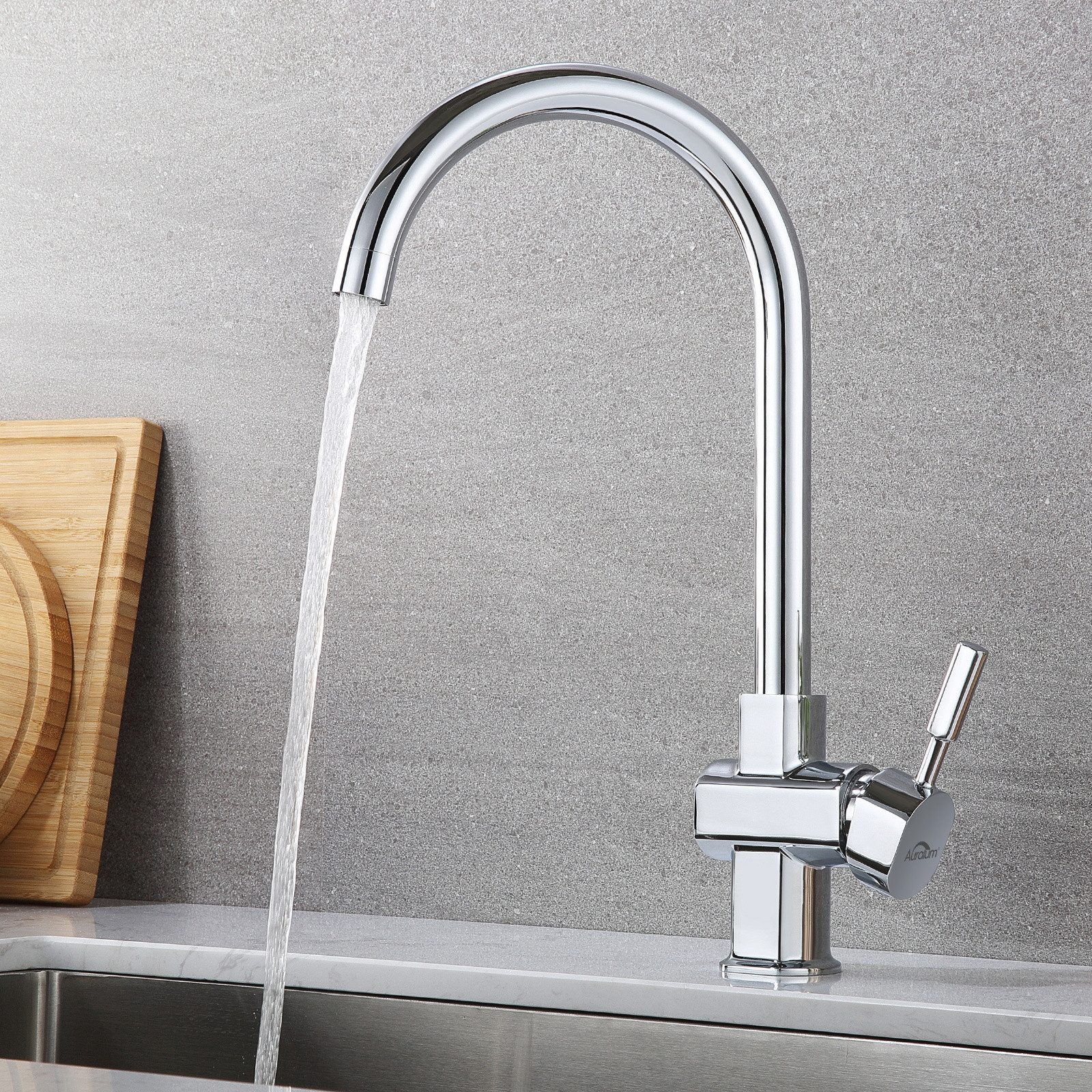 Auralum Max Spültischarmatur Küchenarmatur Wasserhahn Mischbatterie günstig online kaufen