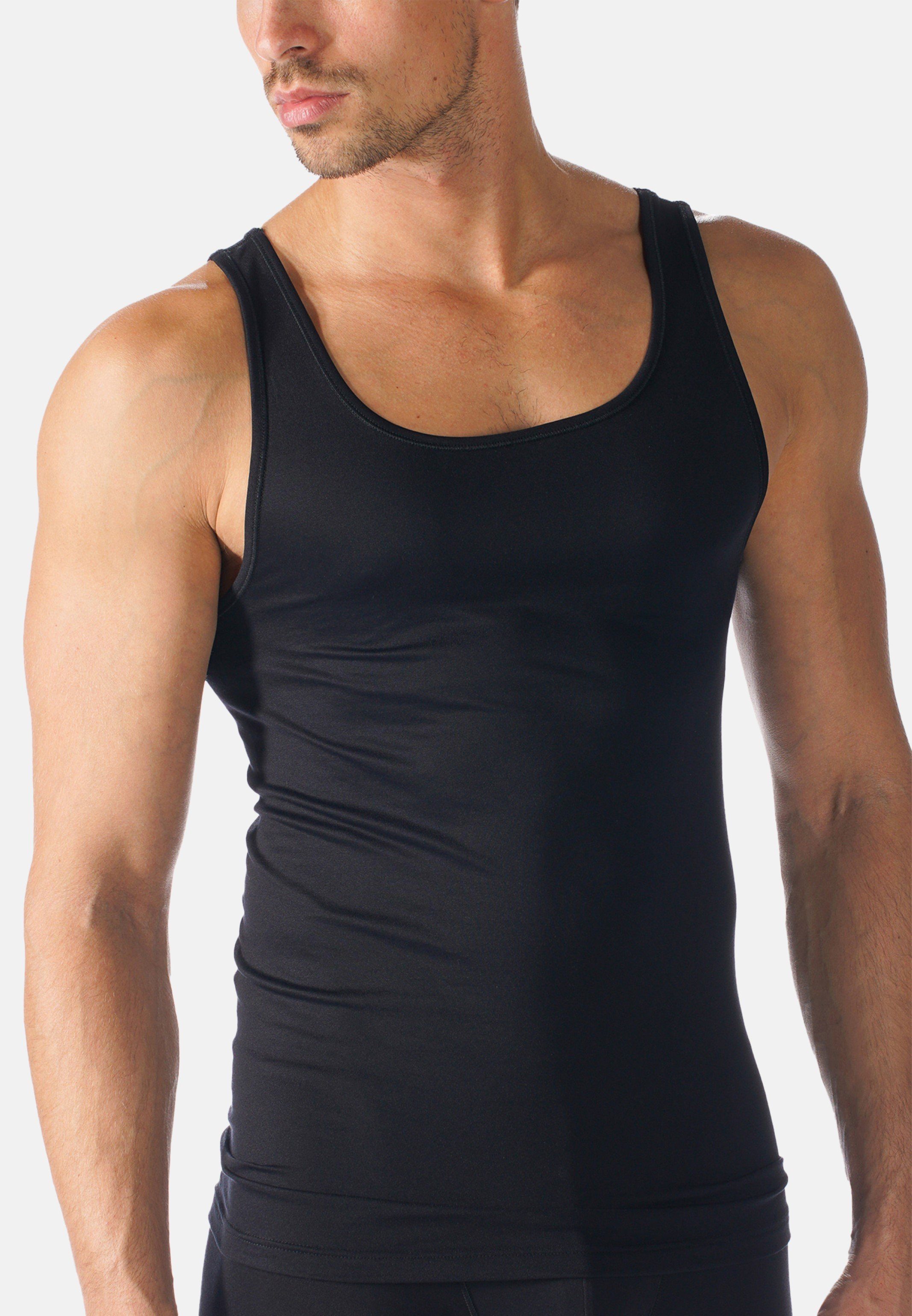 Mey Unterhemd auftragende Software (1-St) - Schwarz Ohne Unterhemd Seitennähte Tanktop 