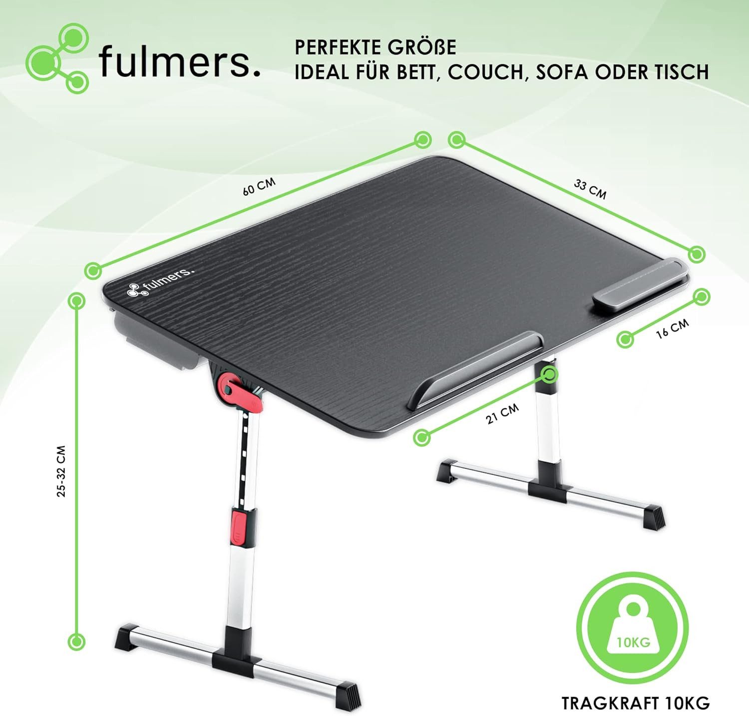 fulmers. Laptoptisch Laptoptisch höhenverstellbar 5 Stufen günstig online kaufen