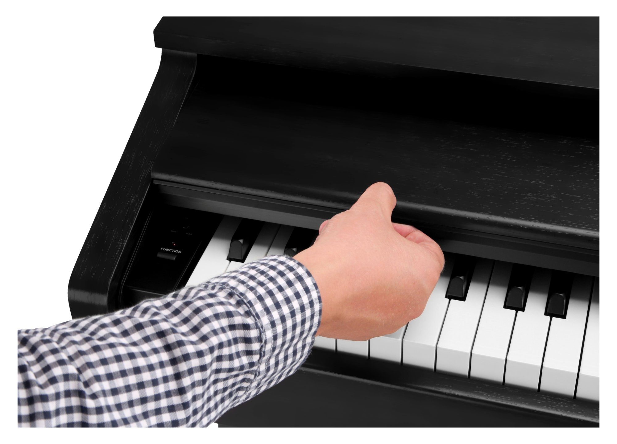Classic Cantabile Digitalpiano DP-210 E-Piano mit 88 Tasten Hammermechanik, Dual Mode/Split Mode (Layer-Funktion) und USB
