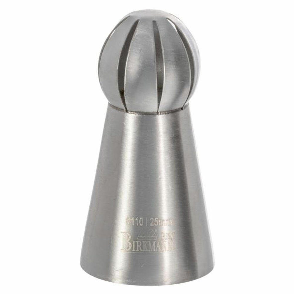 Birkmann Spritztüllen Tufftülle Glatt #110, Ø 2.5 cm, Edelstahl