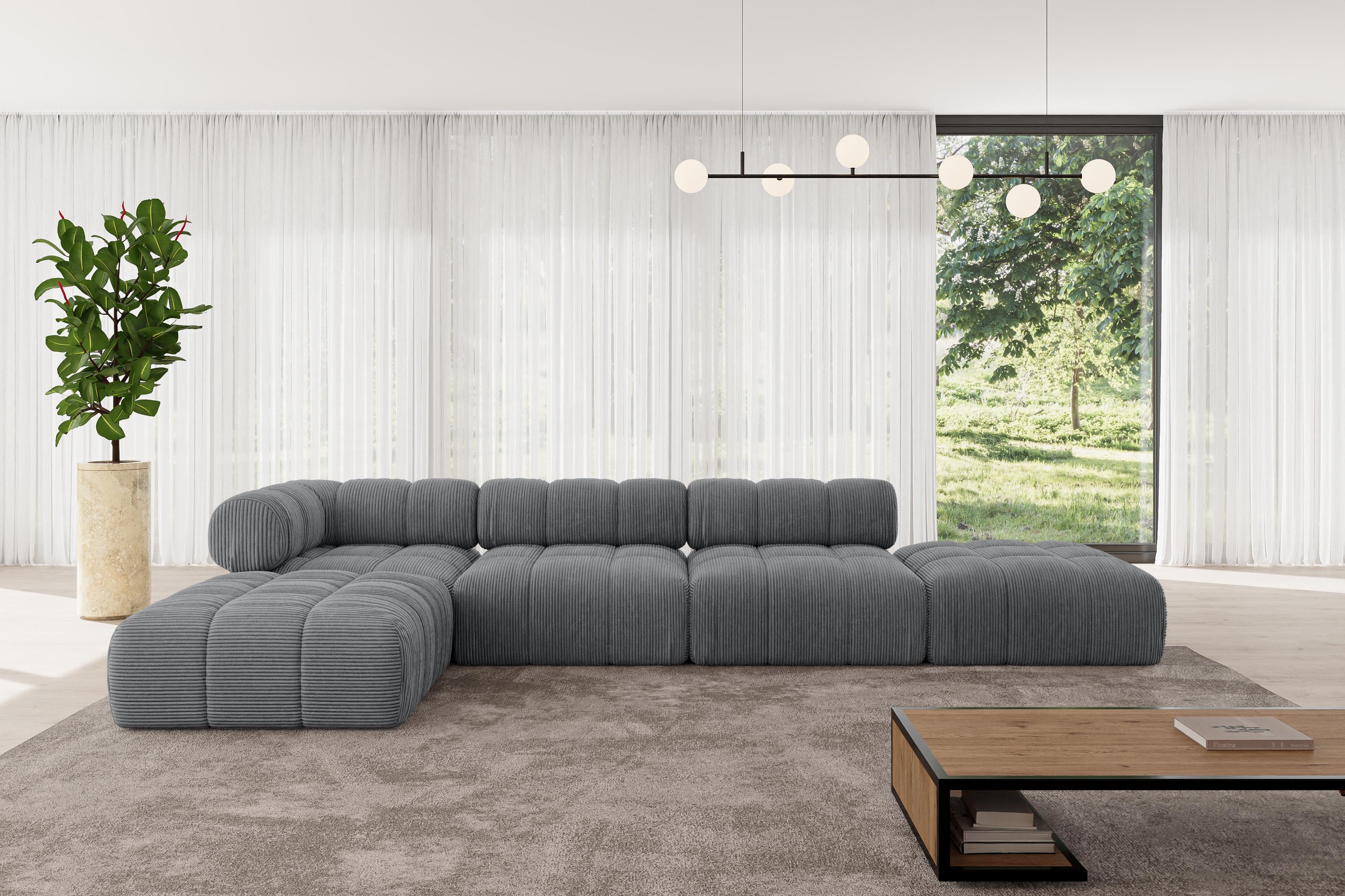ALTDECOR Ecksofa Kerru-L2, Sofa Praktische Bequeme günstig online kaufen