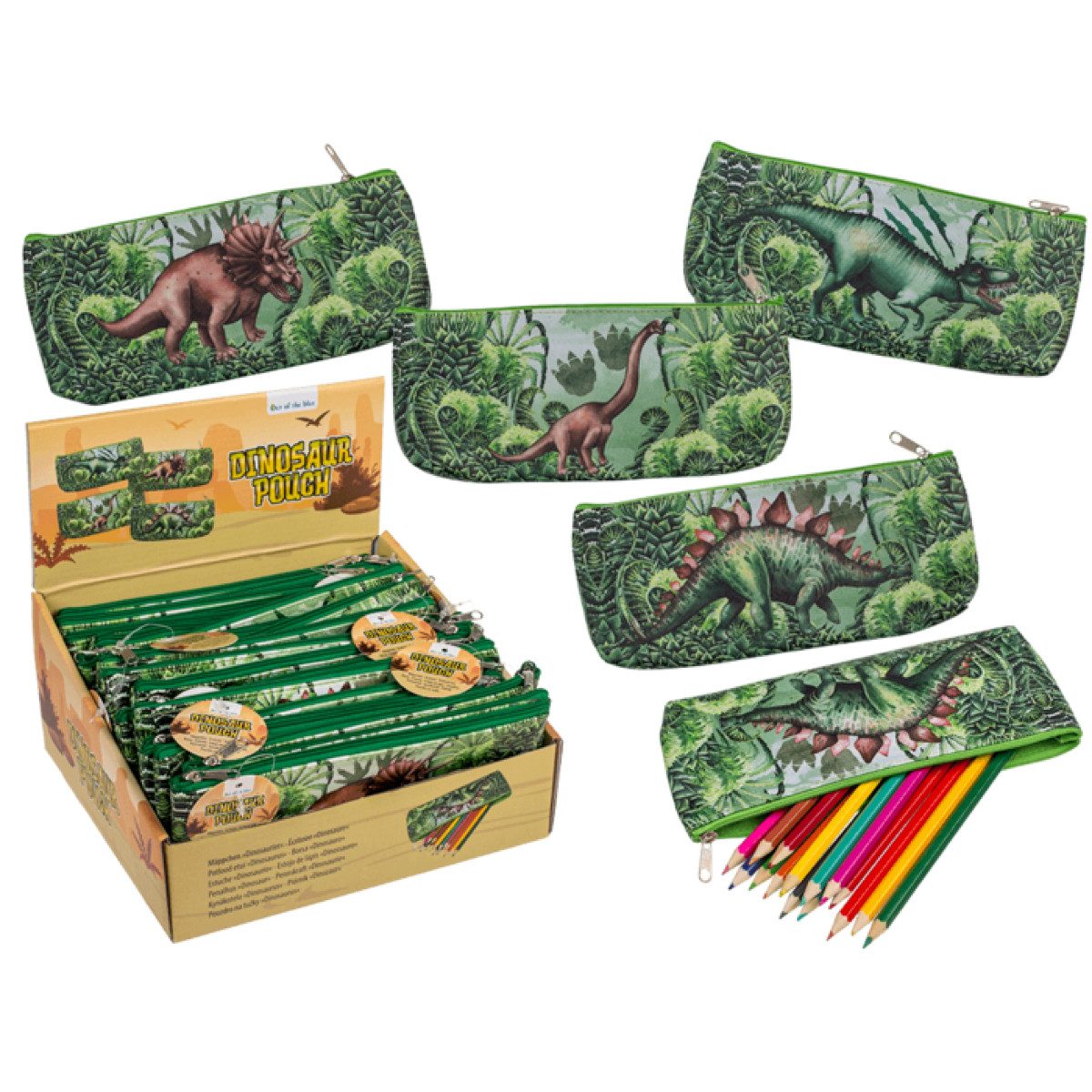 Federmäppchen Mäppchen Dinosaurier