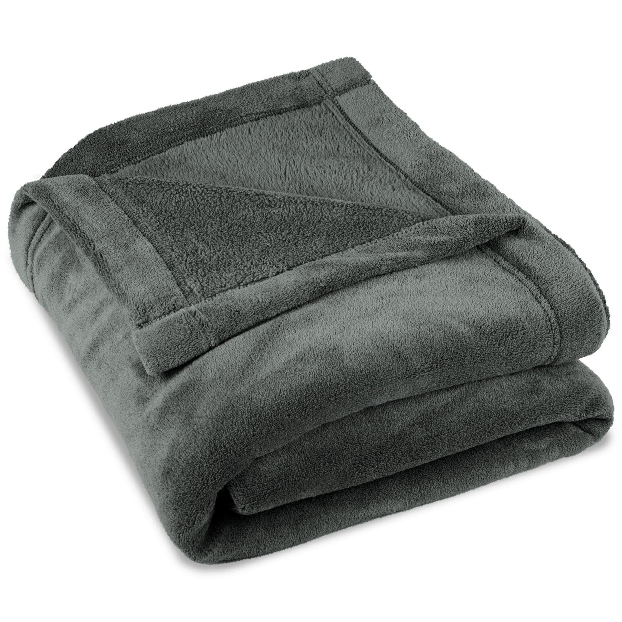 Wohndecke Montreal Kuscheldecke Tagesdecke Fleece Decke günstig online kaufen