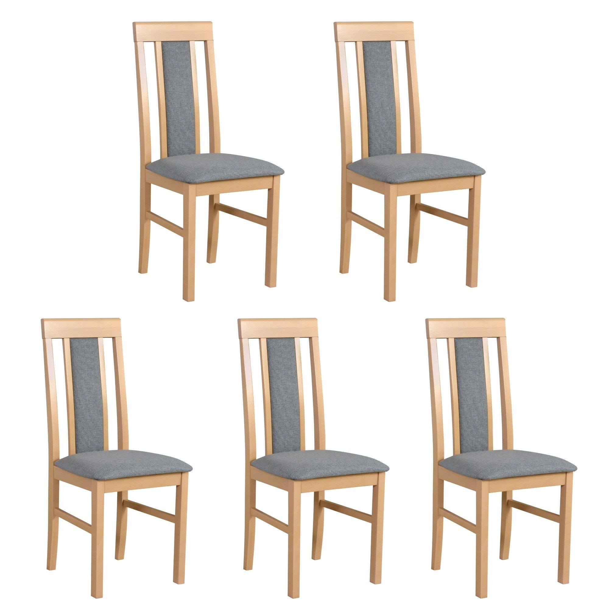 MOEBLO Stuhl ELIONA 2 (Eleganter Massivholz-Stuh günstig online kaufen