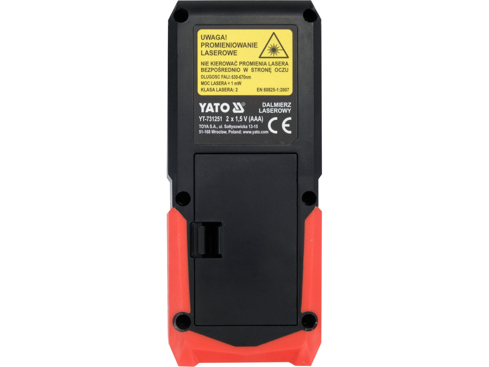 Yato Entfernungsmesser Telemetro laser 50m, misuratore di distanza, (Laser-Entfernungsmesser 50m, Distanzmesser)