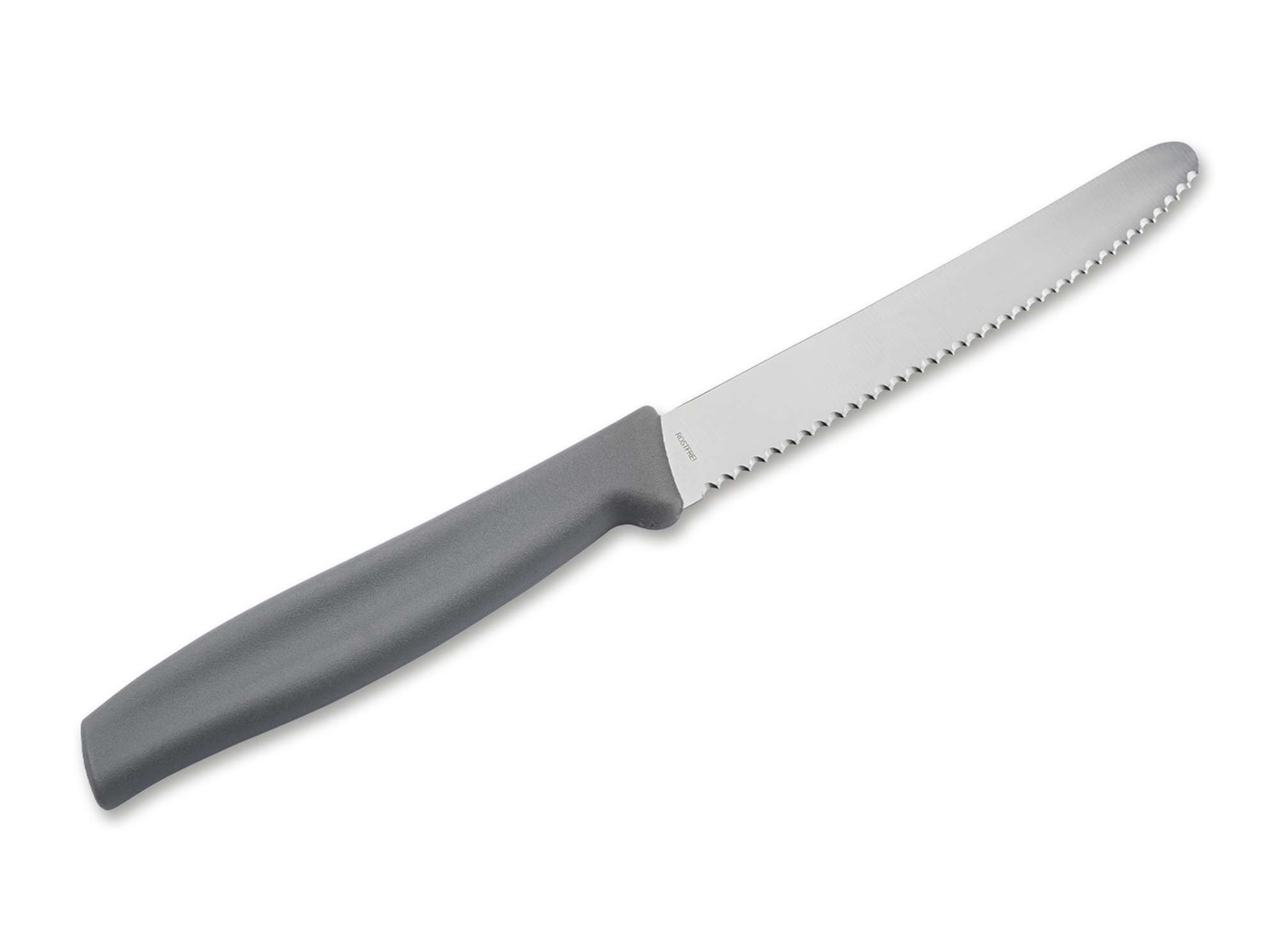 Böker Manufaktur Solingen Universalküchenmesser Böker Manufaktur Brötchenmesser Grau