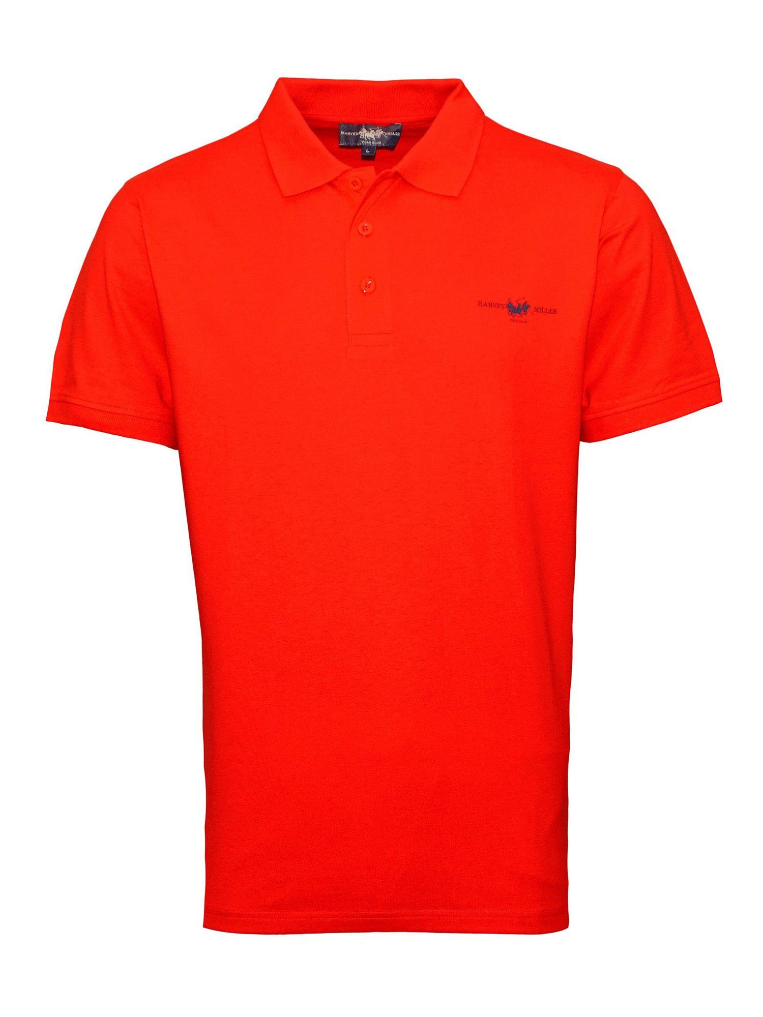Harvey Miller Poloshirt Shirt Poloshirt Jersey (1-tlg) rot