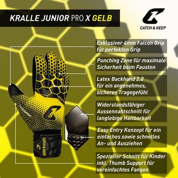 Catch & Keep Torwarthandschuhe »Kralle Junior Pro 3.0«