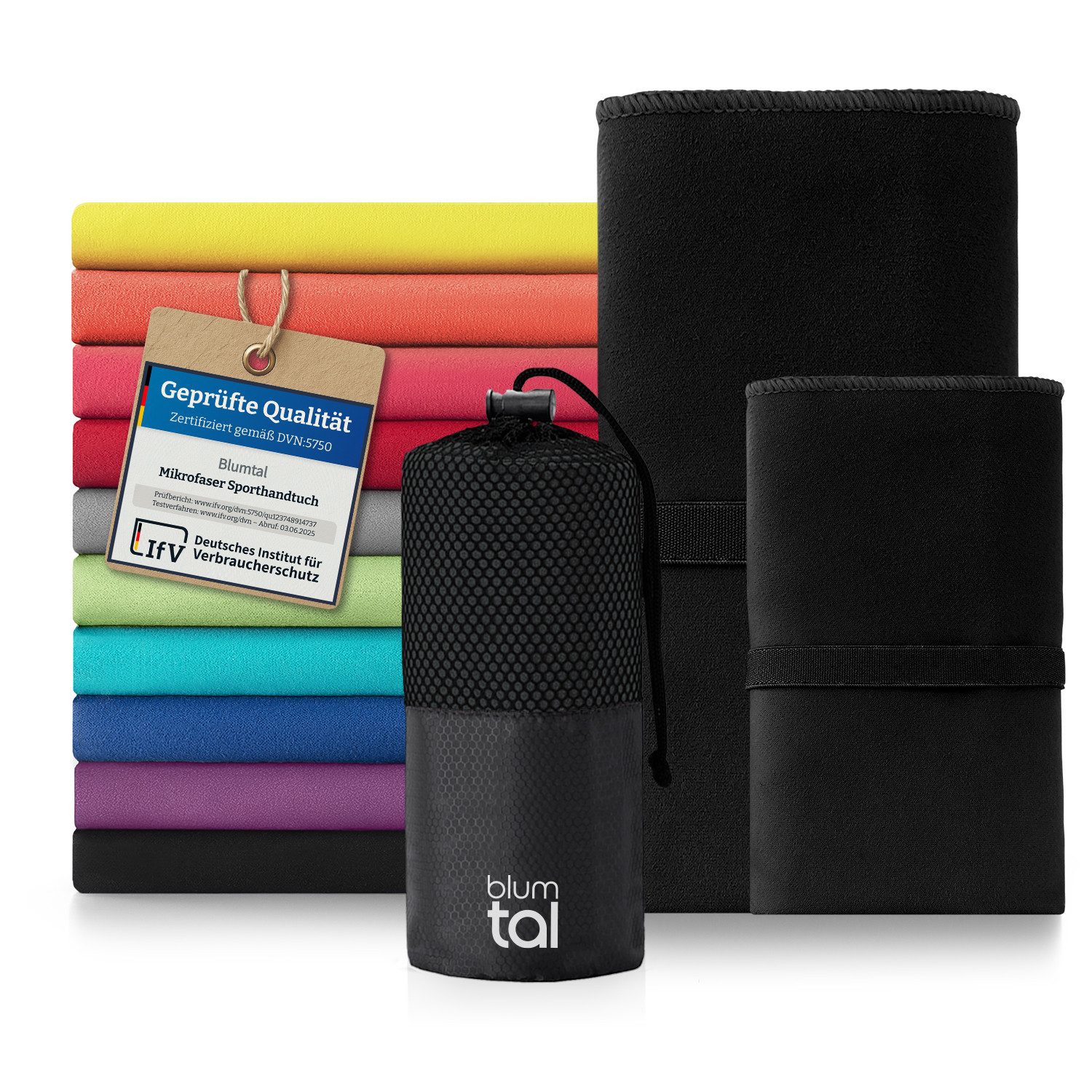 Sporthandtuch Mikrofaser Handtücher Set