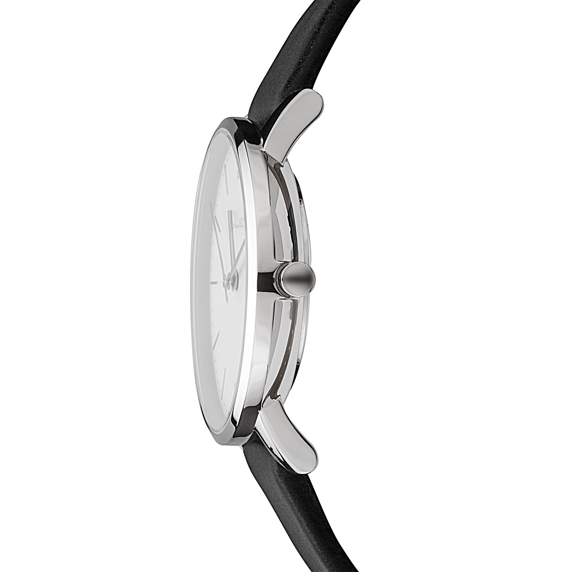 s.Oliver Quarzuhr Modern Basics SO-4467-LQ, Armbanduhr, Damenuhr, analog