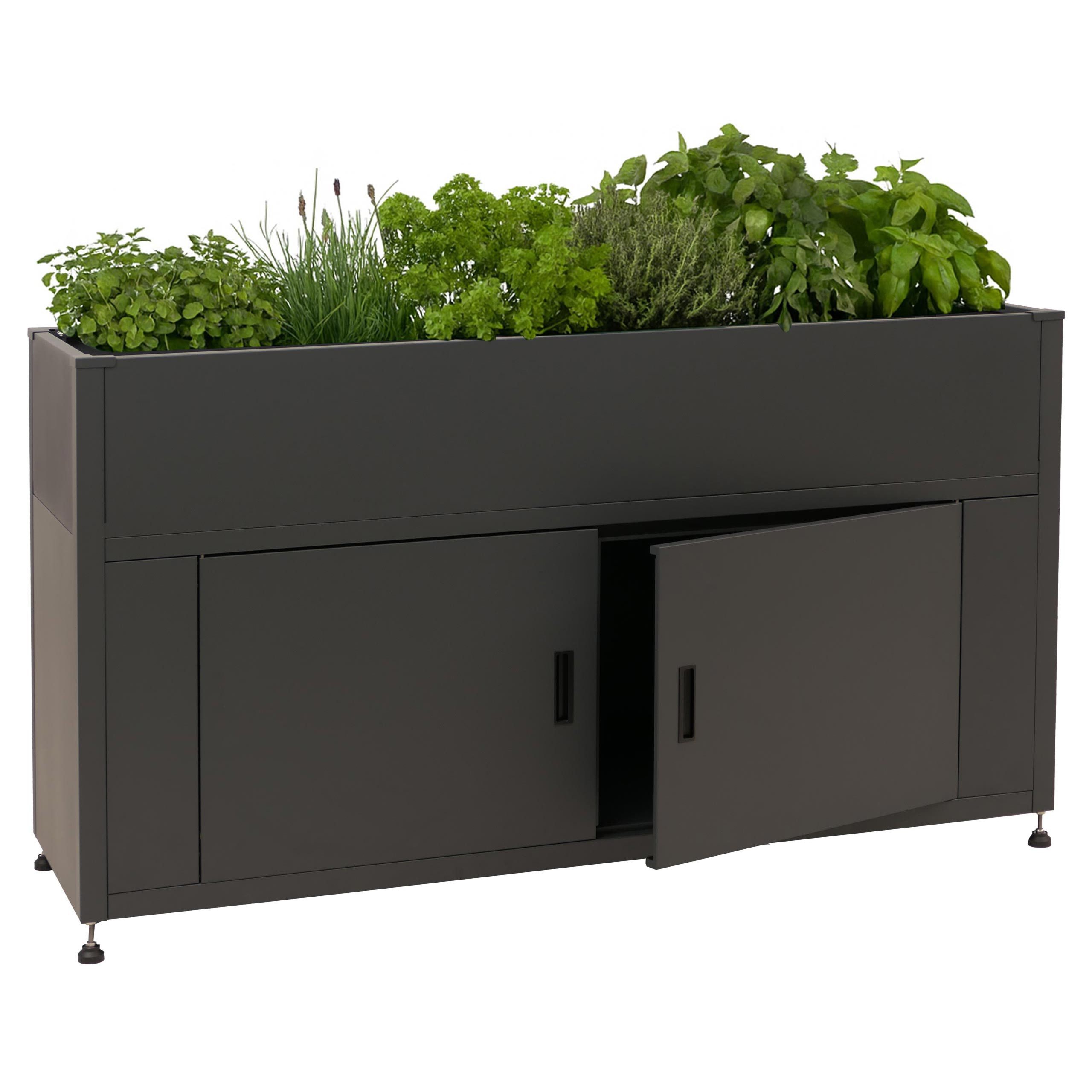 MCW Hochbeet MCW-O85-160, Türen mit Magnetverschluss