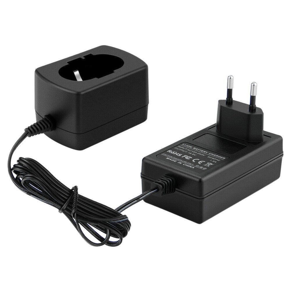 Trade-Shop Ladegerät 16,8V 1,5A passend für Hitachi WR14DH WR14DL WR14DM WR14DMB Netzteil (Geeignet für Li-Ion Akkus mit 14,4V / LED-Anzeige für den Ladezustand)