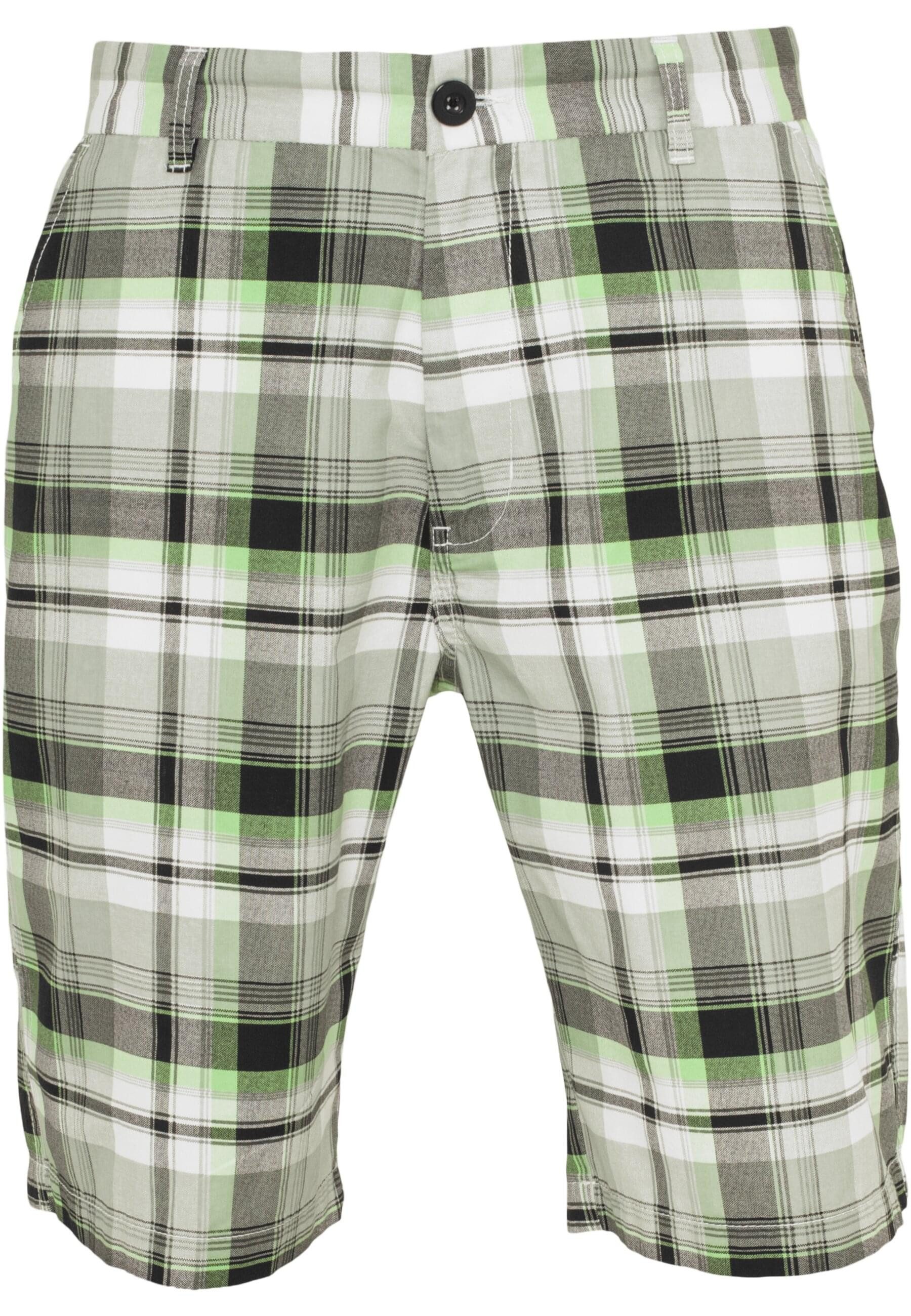Stoffhose Urban Classics Herren Big Checked Shorts