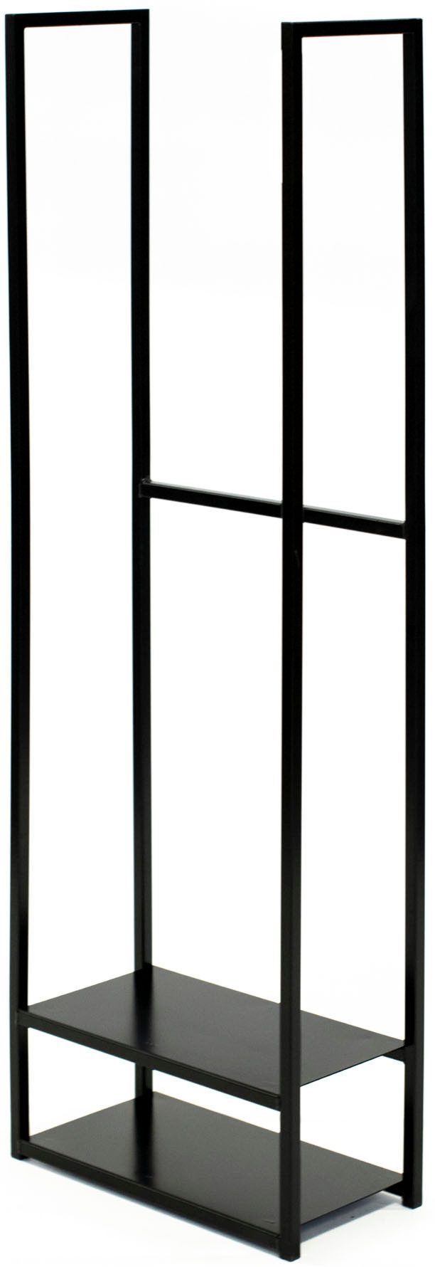WESTMANN Kaminholzregal Porthos, BxTxH:40x20x120 cm, schwarz, BxTxH: 40x20x120cm