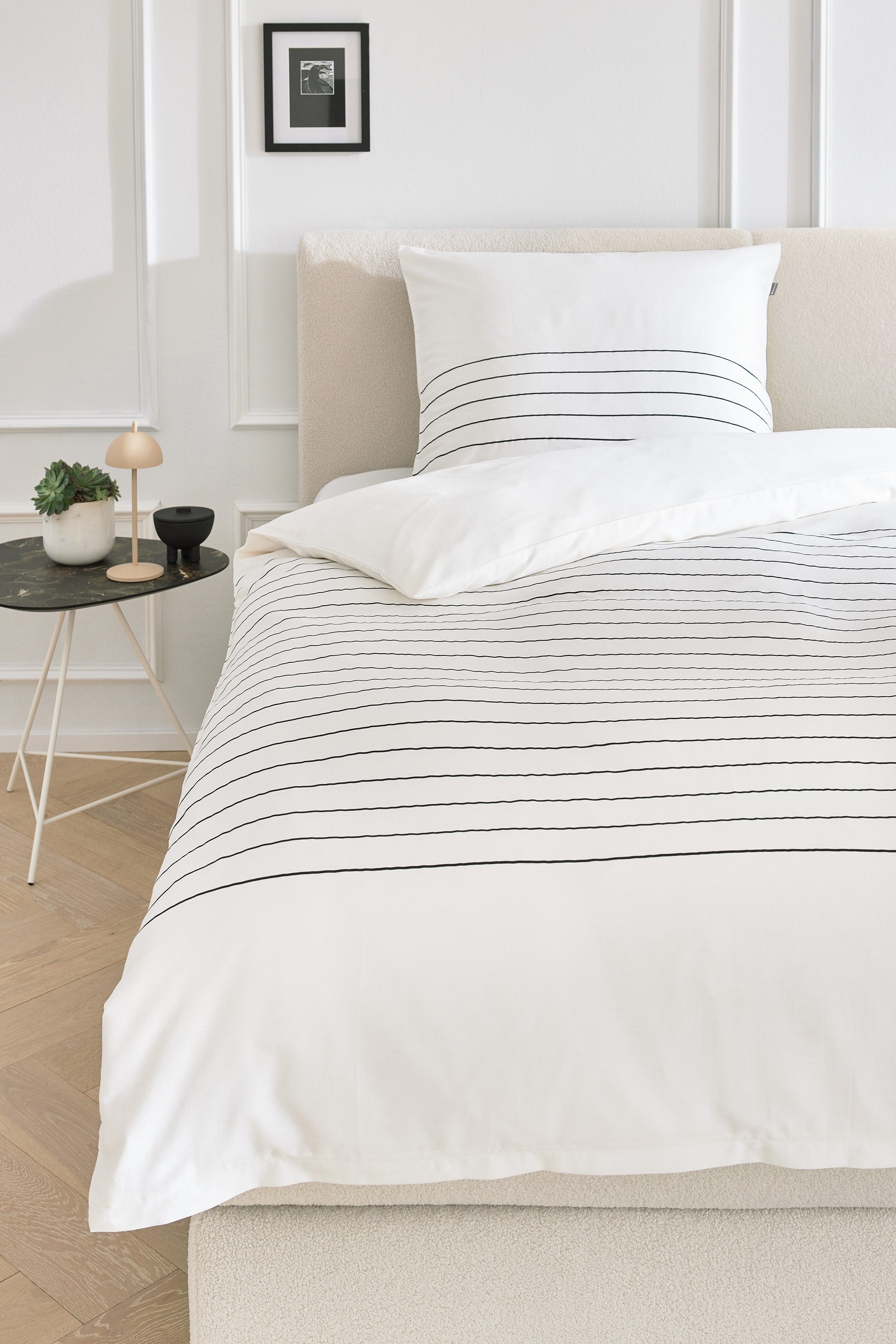 Musterring Wendebettwäsche Simple, Renforcé, 2 teilig, günstig online kaufen
