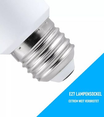 MAVURA LED-Leuchtmittel FIREFLY RGB Birne Farbwechsel Lampe Bunte LED Glühbirne, Dimmbar Glühlampe & IR Fernbedienung