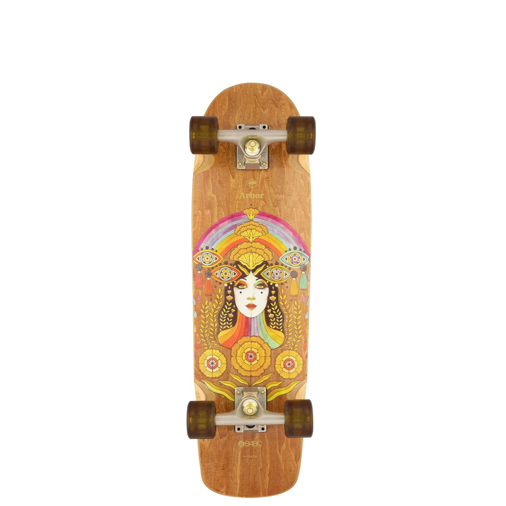 Arbor Collective Minilongboard Solstice Pilsner 28.75" (Hilary Jane), Cruiser aus der Solstice Serie