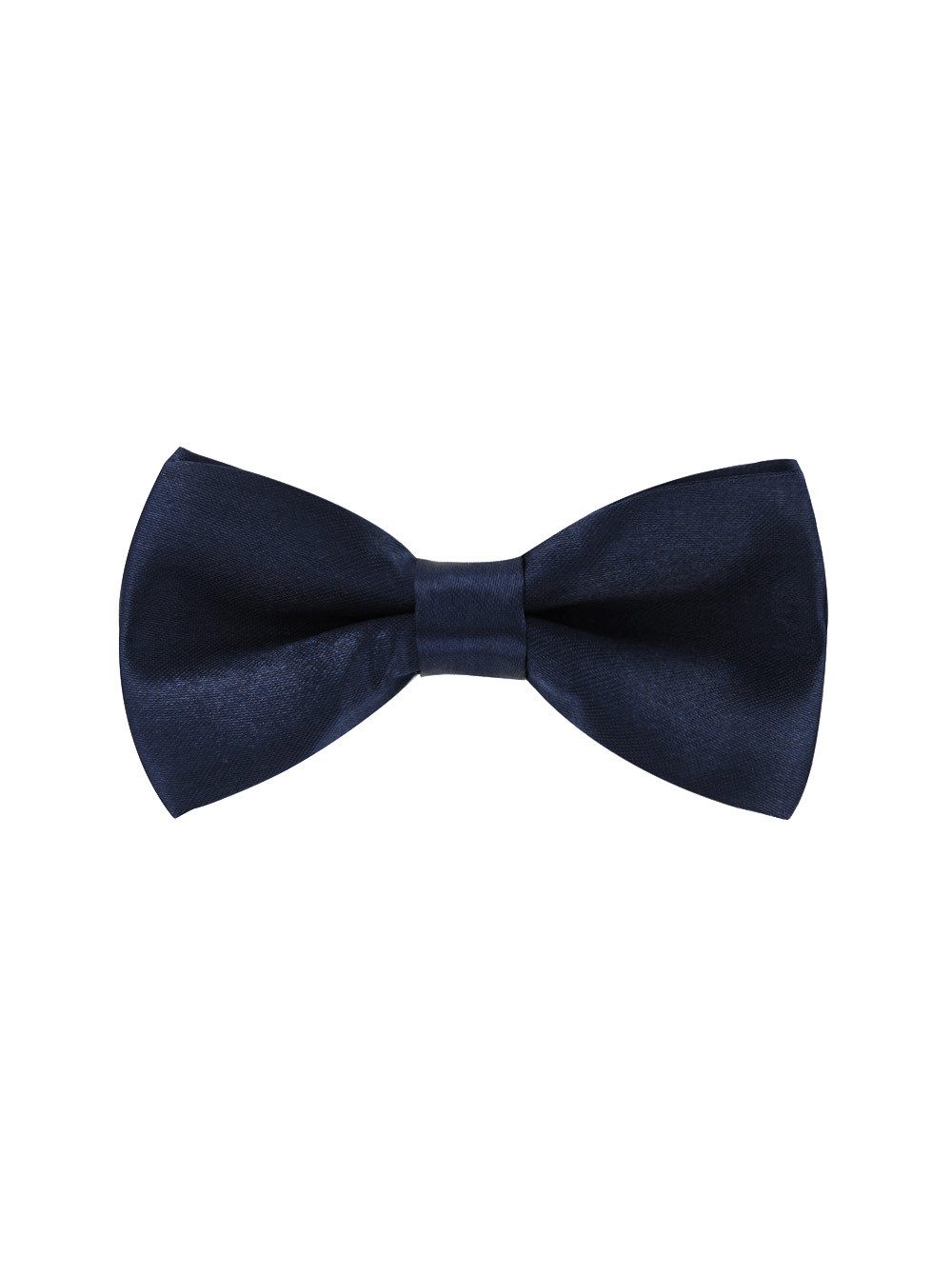 axy Kinderfliege Kinder Jungen Fliege gebunden 10 x 5 cm bereits gebunden, verstellbar, glänzend, Seidenlook