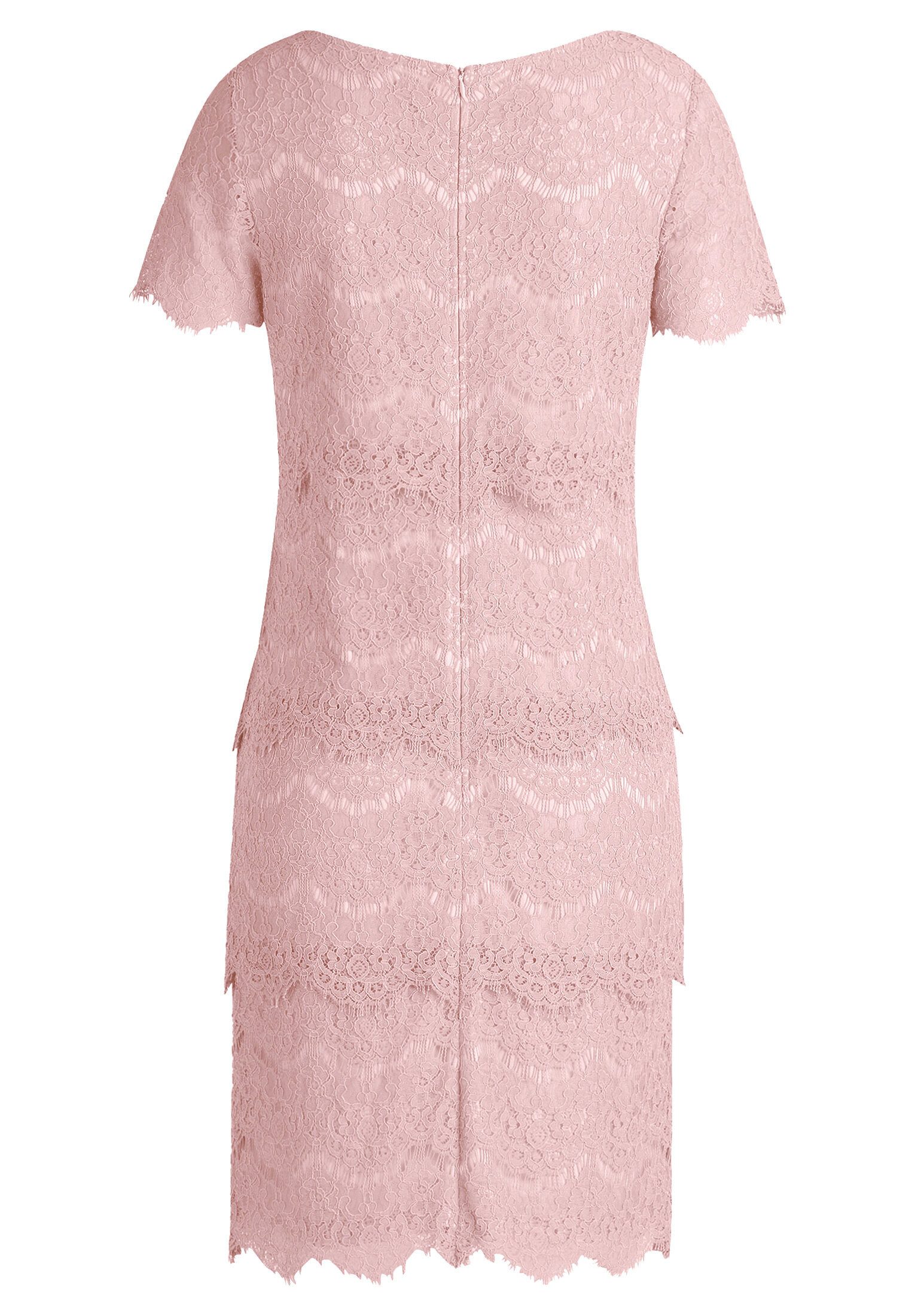Vera Mont Spitzenkleid Damen kurzarm Spitze