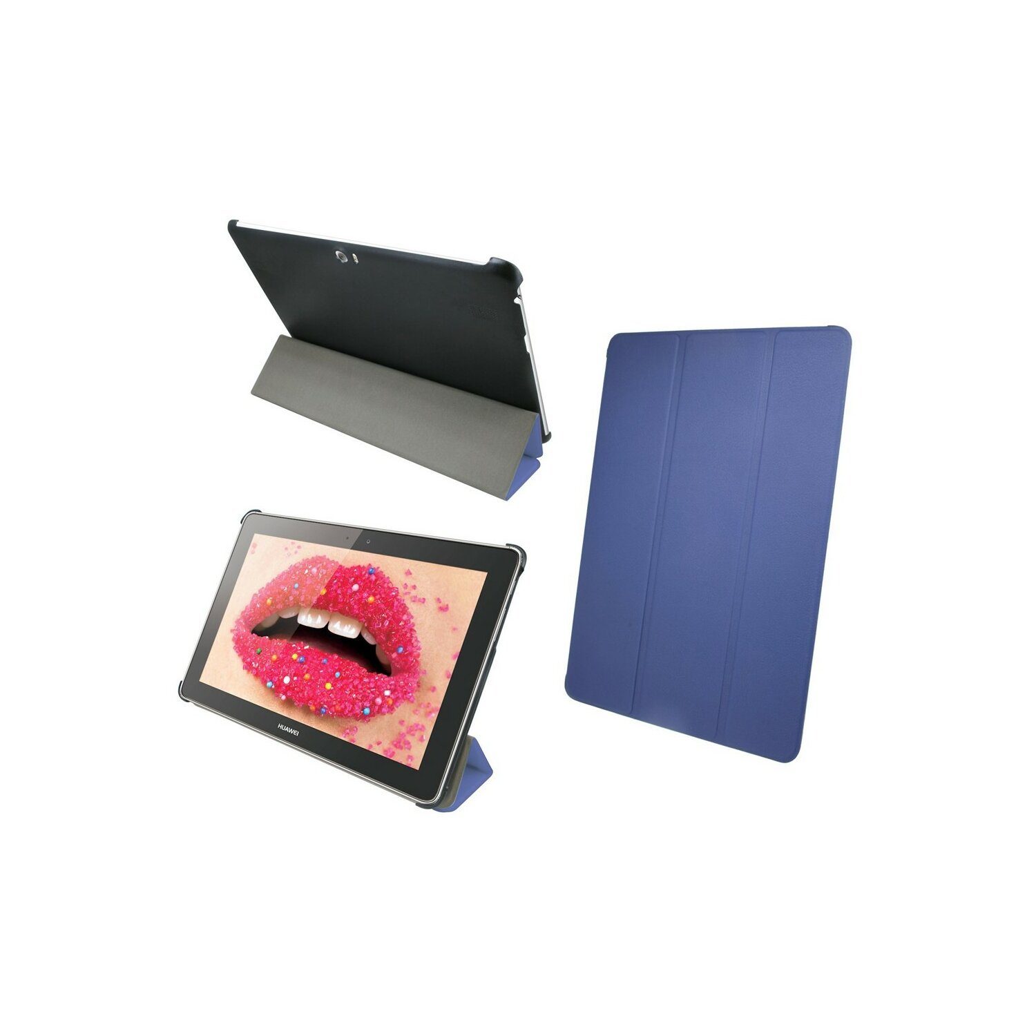 cofi1453 Tablet-Hülle Buchtasche BOOK-Style Zubehör Hülle für Huawei MediaPad 10 FHD (10.1)