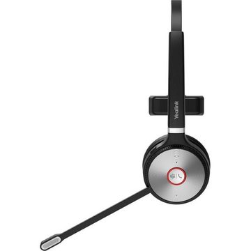 Yealink WH62 Mono UC - Headset - schwarz On-Ear-Kopfhörer