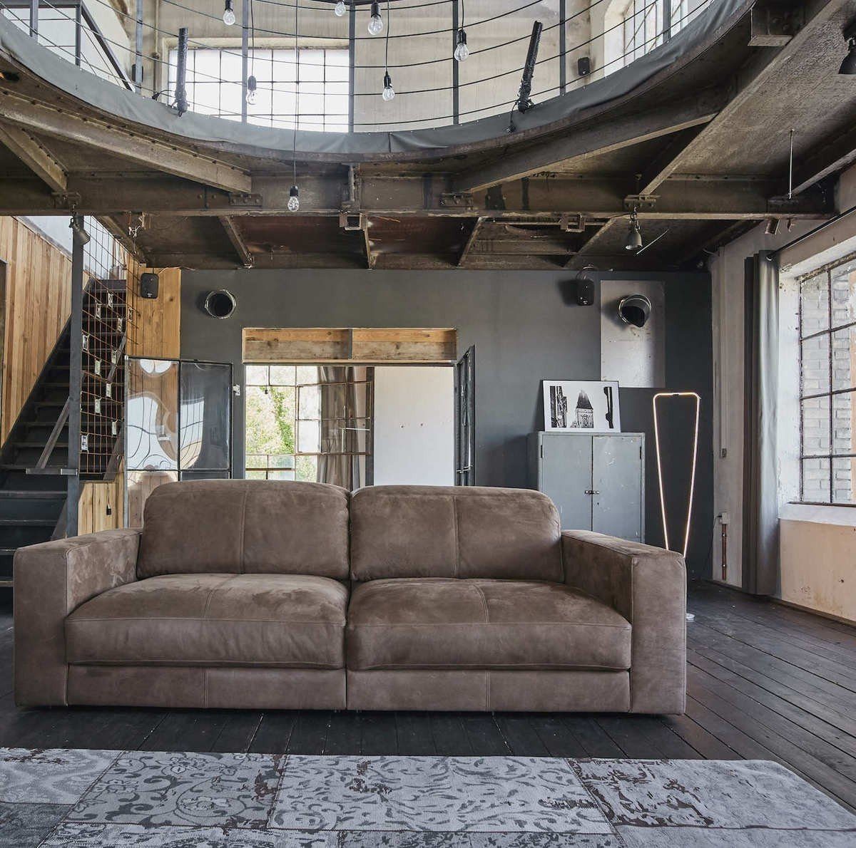 KAWOLA Big-Sofa »GIGANT«, 3,5-Sitzer versch. Ausführungen Leder Nobile  online kaufen | OTTO