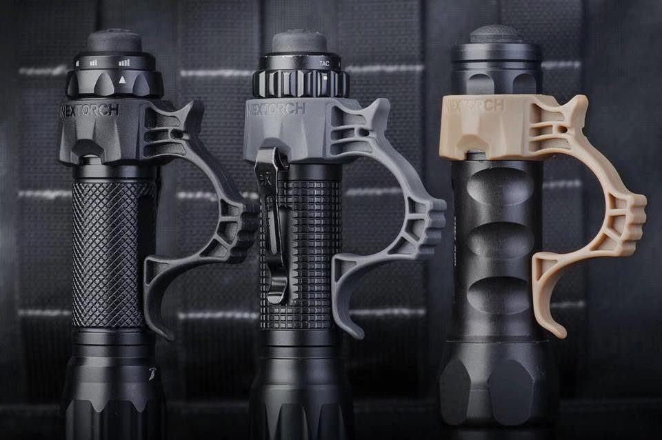 Nextorch Taschenlampe FR1 Ring TA30 und TA30C - Lowlight Führungshilfe Tactical Ring (1-St)