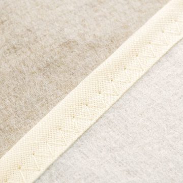 Matratzenschutzbezug Protect & Care Dormisette, wasserdichte Matratzenauflage aus Baumwolle und Leinen