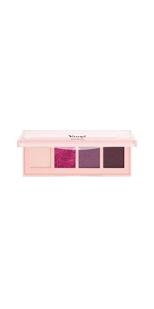 Pupa Milano Lidschatten Pupa Milano Vamp! 4 Eyeshadows Palette 004-Vibrant Plum 5,2gr