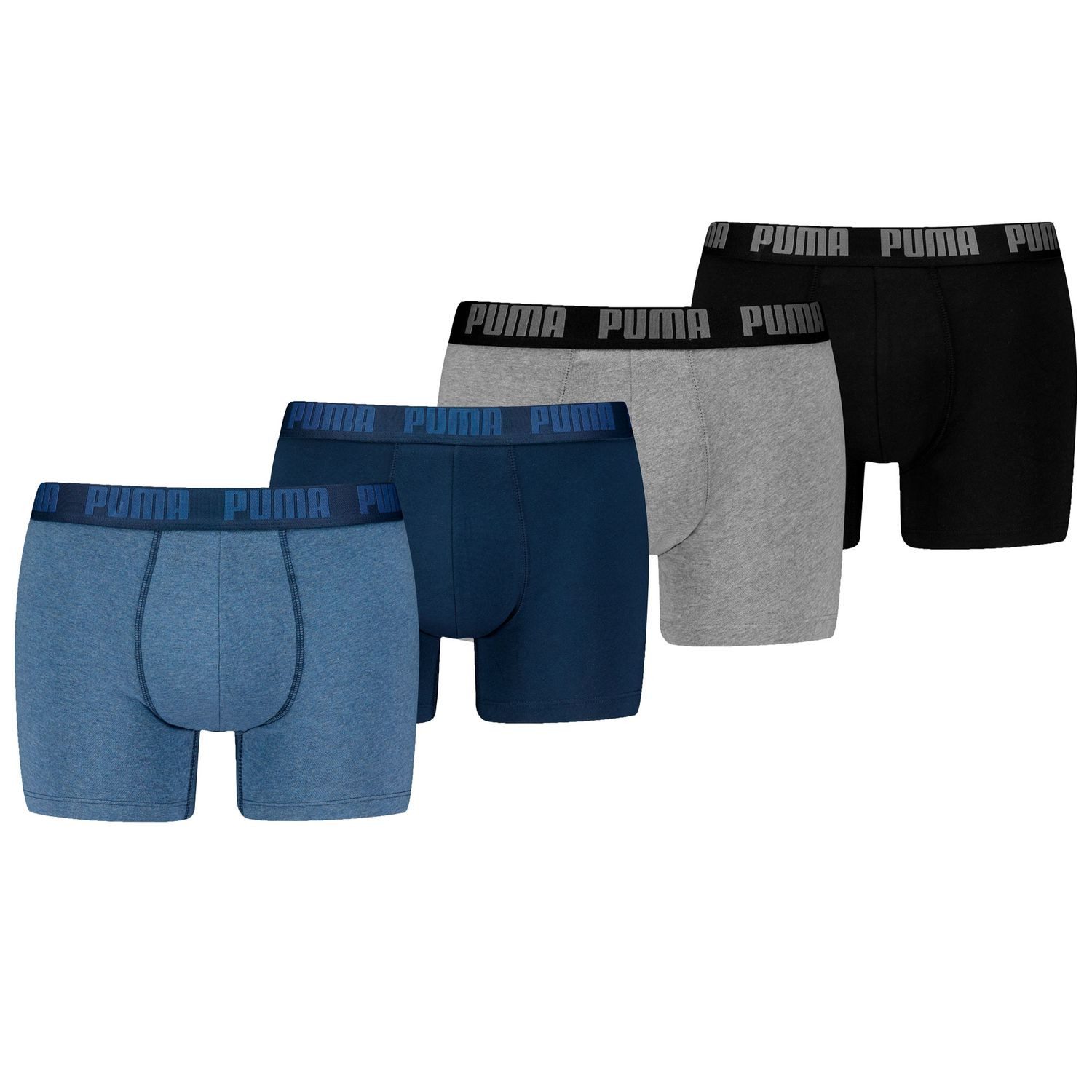 PUMA BODYWEAR Boxershorts Everyday Comfort Cotton Stretch (4-St., Mehrpack) günstig online kaufen