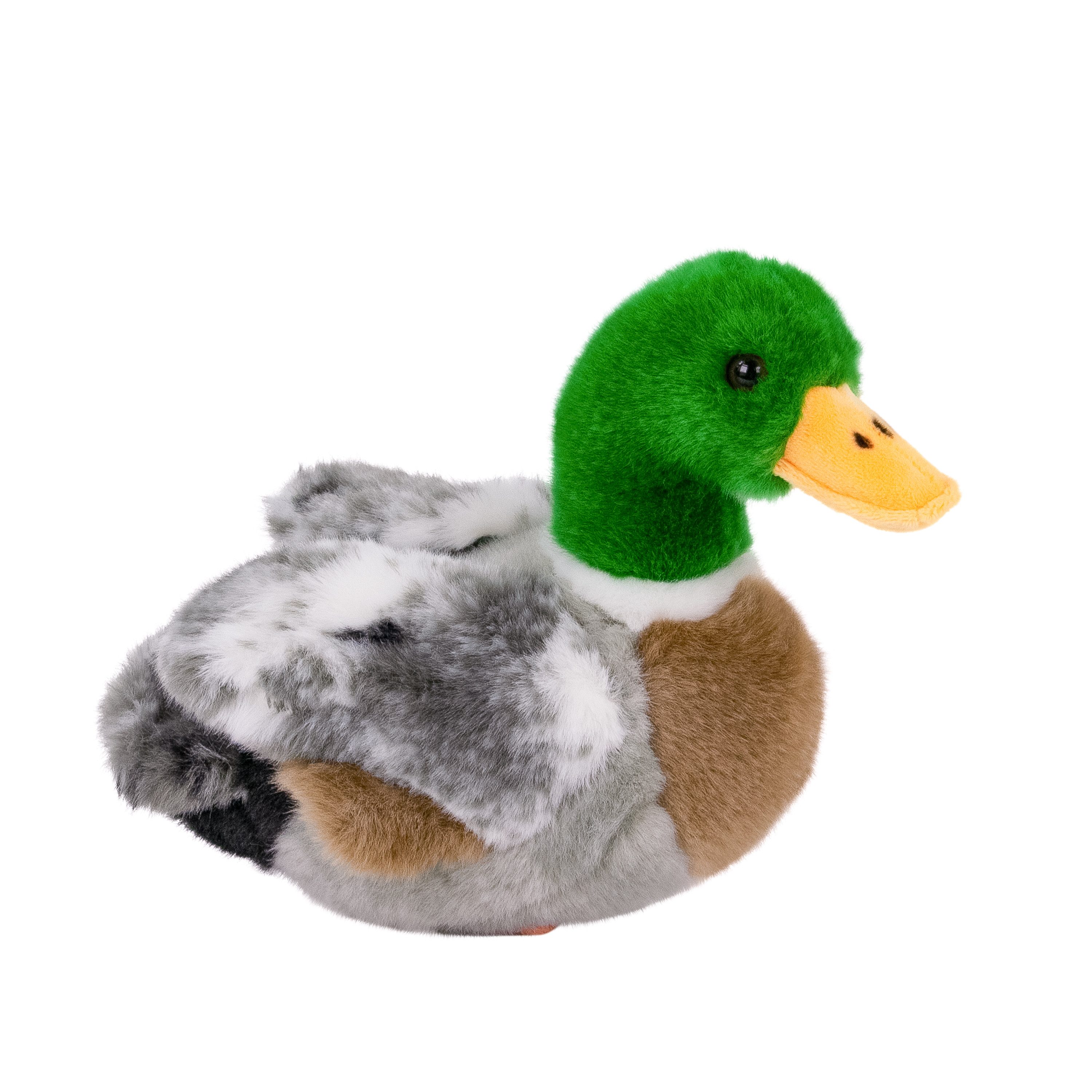 Teddys Rothenburg Kuscheltier Ente braun/grün/grau 20 cm Plüschente