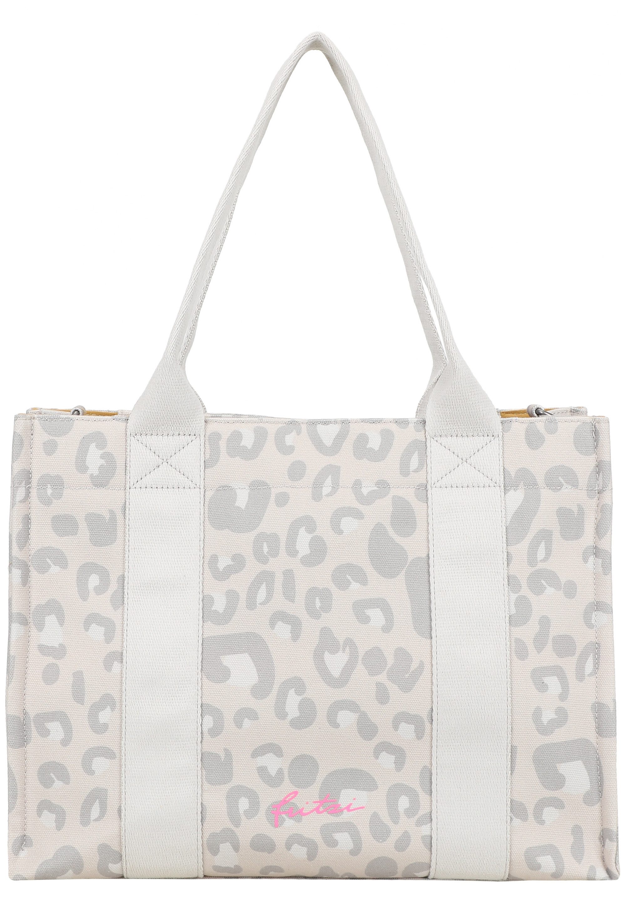 Fritzi aus Preußen Henkeltasche Tote Shopper Leo, im exotischen Design