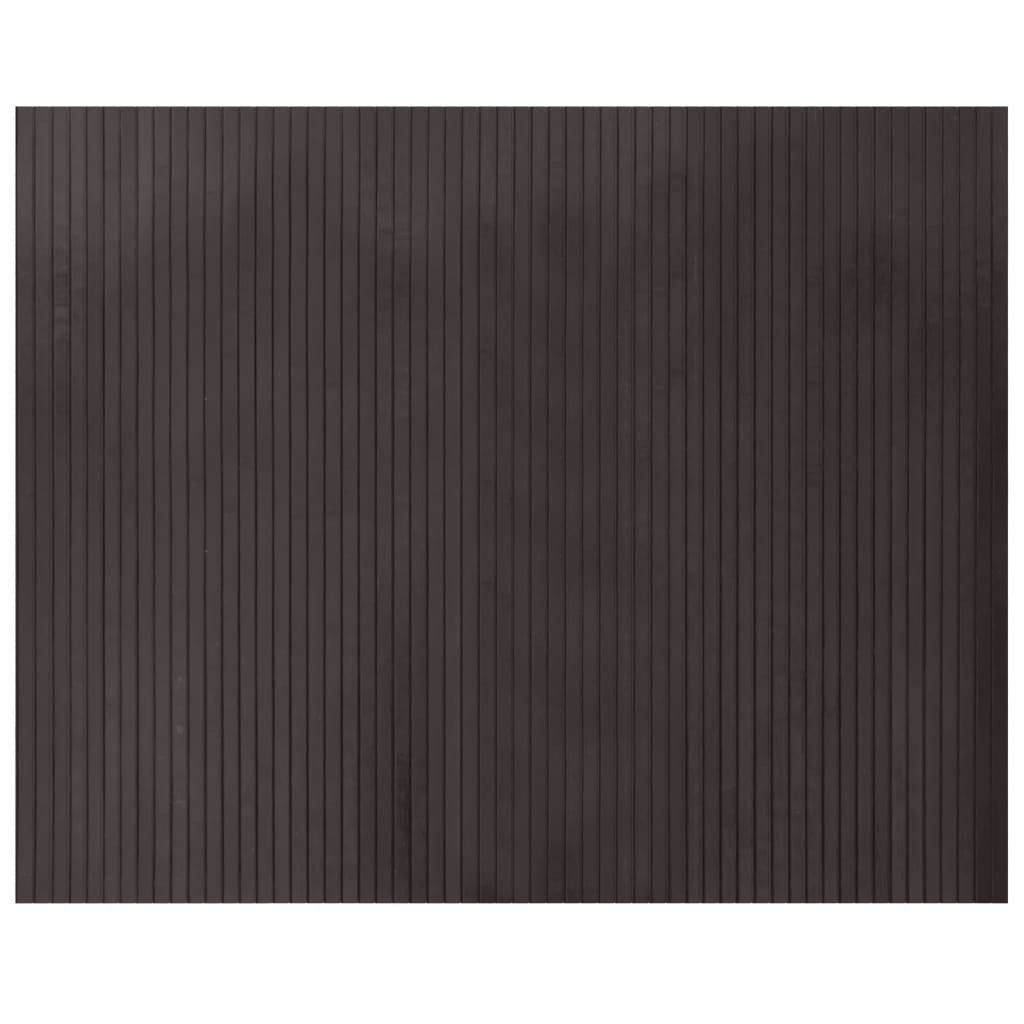 vidaXL Teppich Teppich Rechteckig Dunkelbraun 80x100 günstig online kaufen