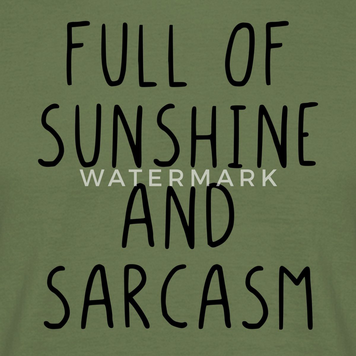 Spreadshirt T-Shirt Full Of Sunshine And Sarcasm Spruch Humor Männer T-Shirt (1-tlg)