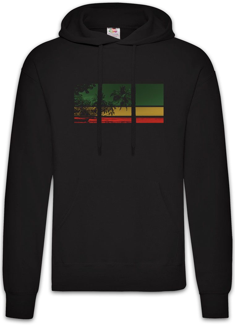 Hoodie Reggae Palm Beach Herren Hoodiefari Jah Irie Zion Reggae