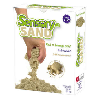 JH-Products Knetsand Kinetic Sand Sensory-Sand 2,5 kg - kinetischer Sand, Modelliermasse