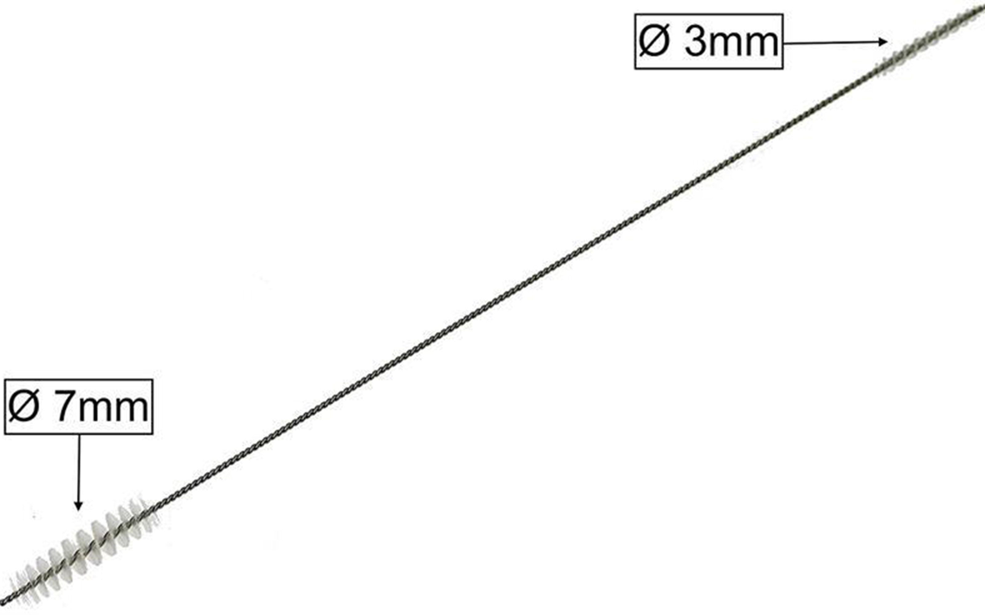 Piebert Reinigungsbürste Doppelreinigungsbürste (3/7mm) speziell für Ansaugrohr und Milchschlau
