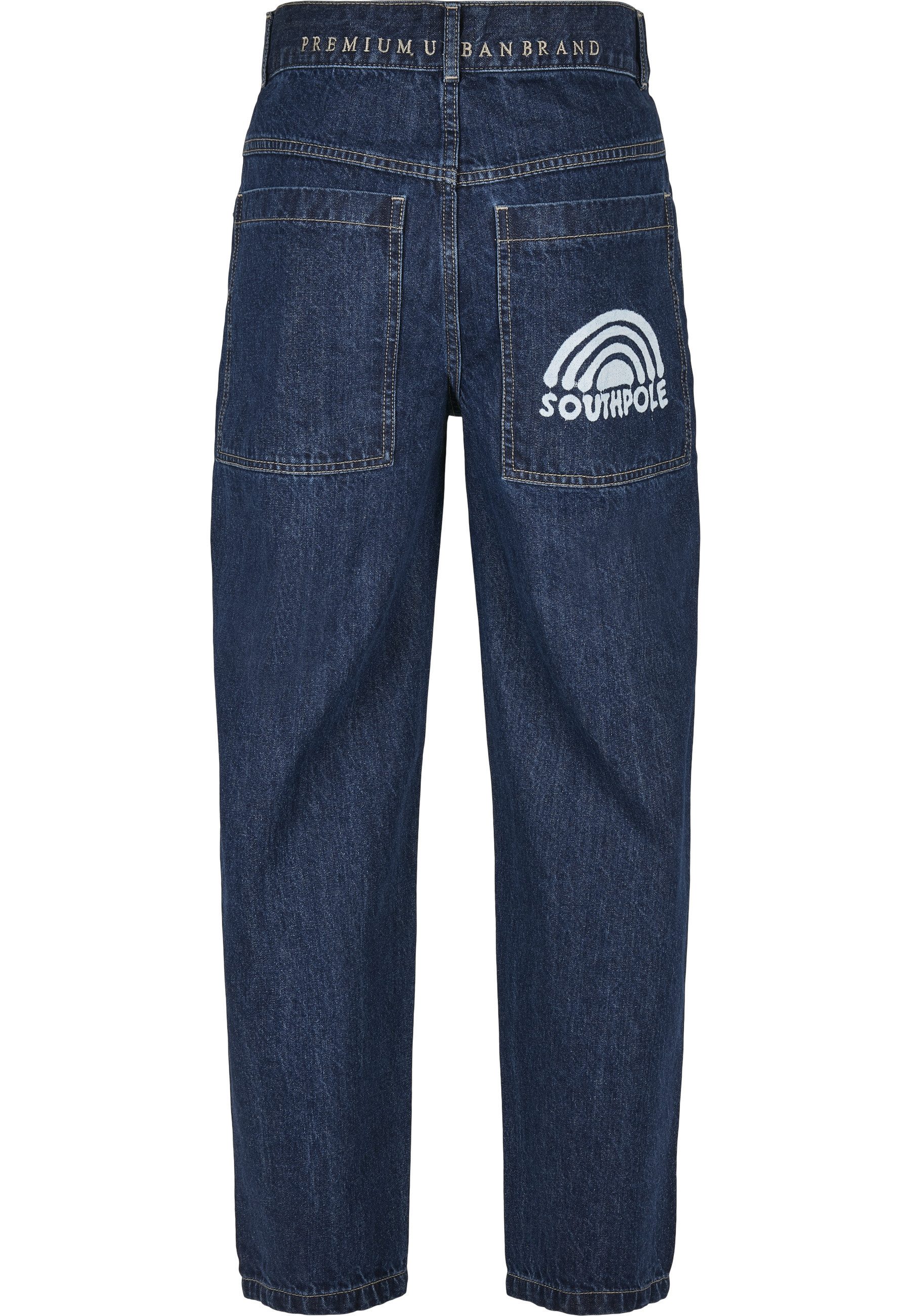 Southpole Bequeme Jeans Southpole Herren Southpole Spray Logo Denim (1-tlg)