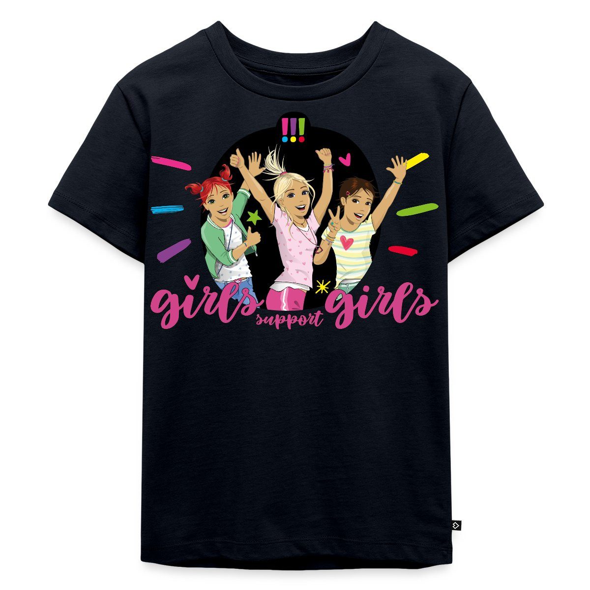 T-Shirt Die Drei Ausrufezeichen Girls Support Girls Kinder Premium T-Shirt