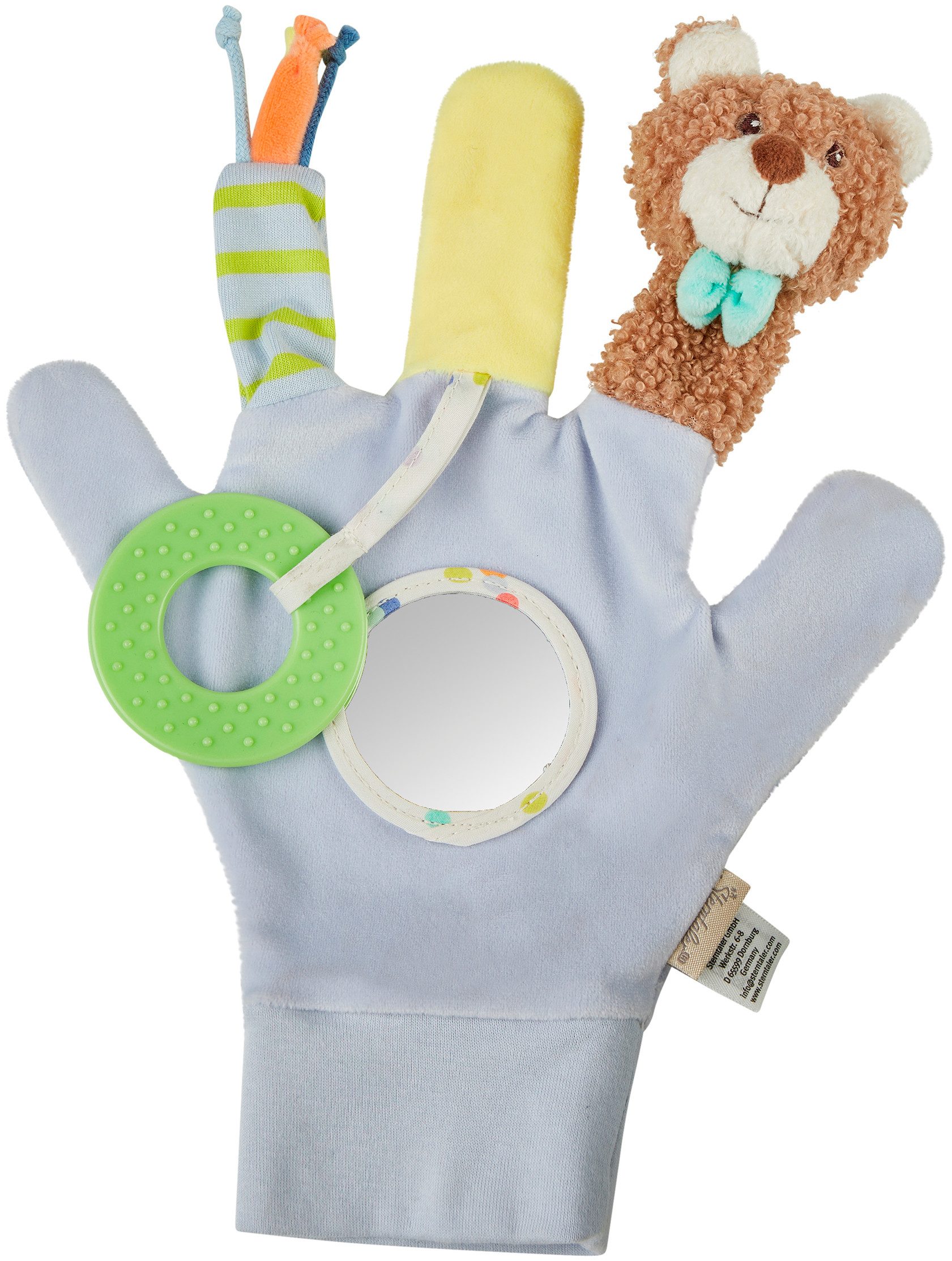 Sterntaler® Greifspielzeug Spielhandschuh BÄR Bo