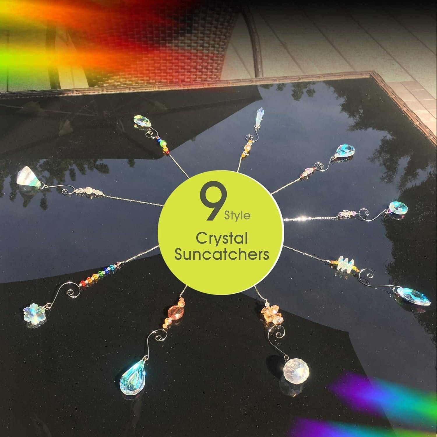 LuxusKollektion Küchenorganizer-Set 9er Set Kristall Sonnenfänger Deko Anhä günstig online kaufen