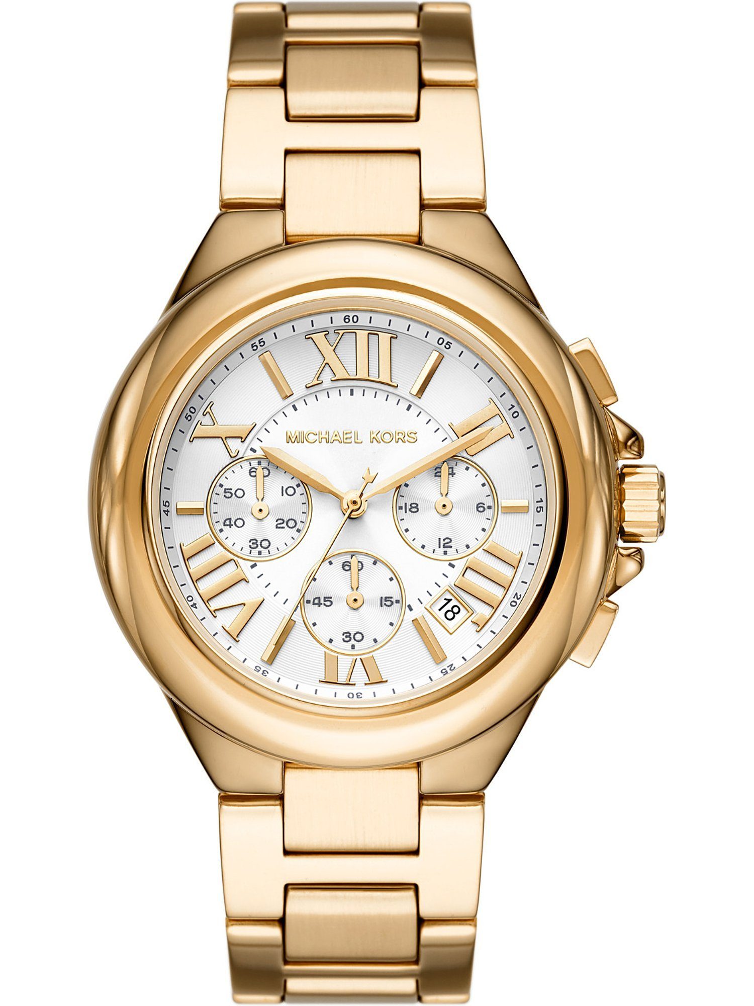 MICHAEL KORS Chronograph Michael Kors Damen-Uhren Analog Quarz, Klassikuhr