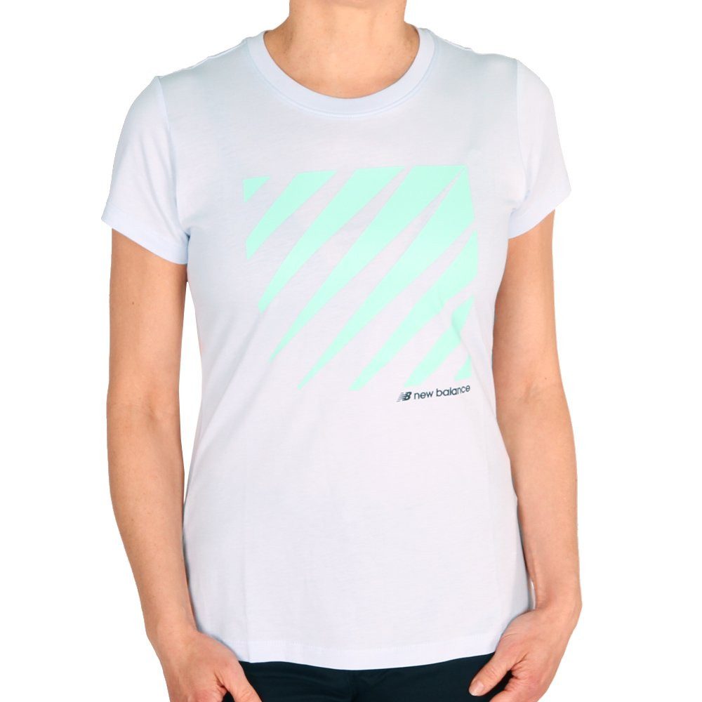 New Balance T-Shirt New Balance Sport Style Optiks Tee Light Blue