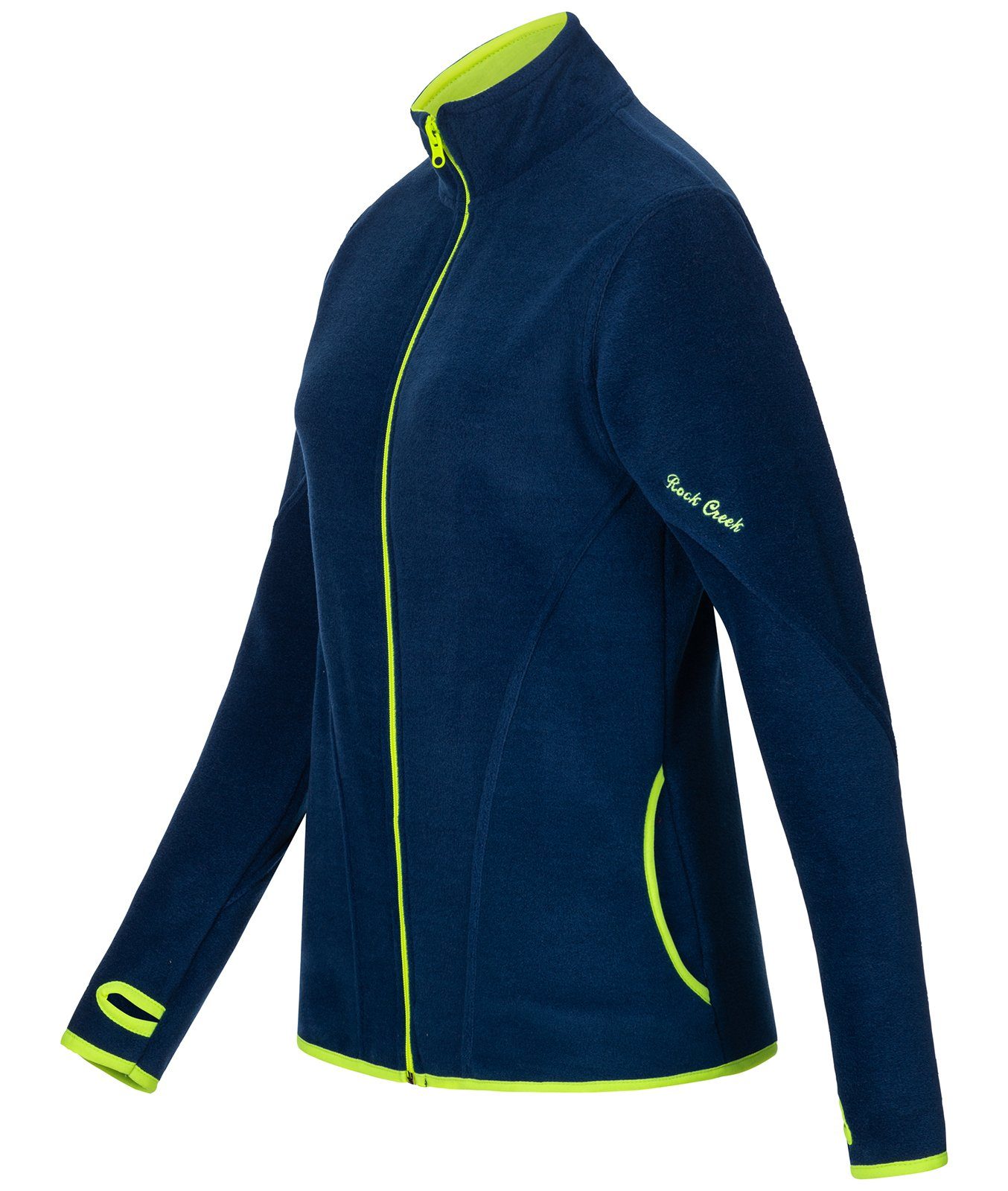 Rock Creek Fleecejacke Damen Fleecejacke Übergangsjacke günstig online kaufen
