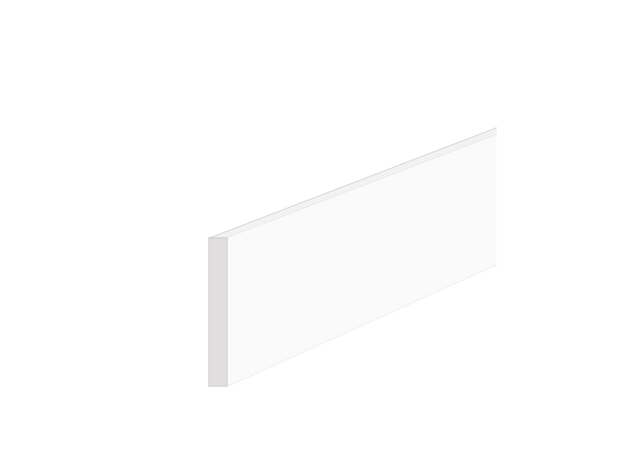 ROYAL24_MARKT Sockelblende - Aspen - Sauberer Abschluss für jede Küche (Küche Sockelblende, 1 St., Premium - Aspen), Premium - Modern - Exzellent.